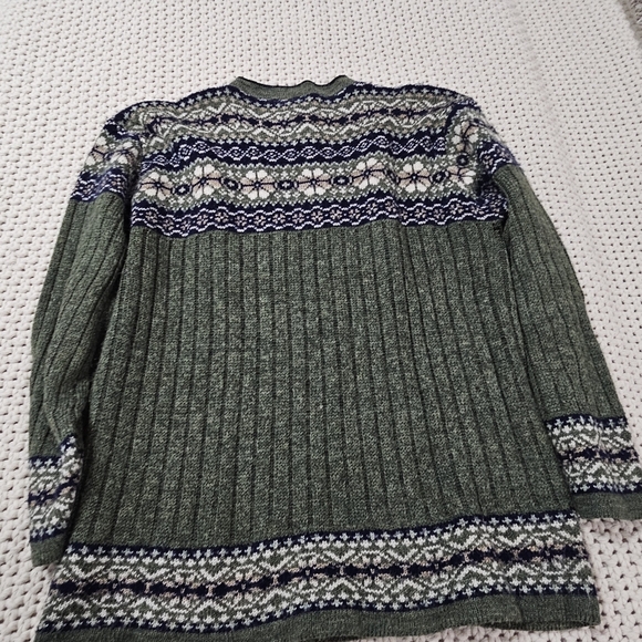 Vtg Fashion Bug Fair Isle Winter Sweater Size 18/20 - Picture 7 of 7